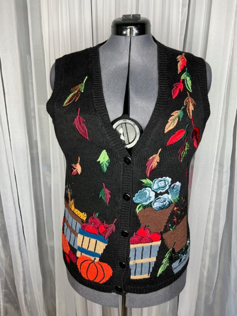 sweater vest fall harvest pattern